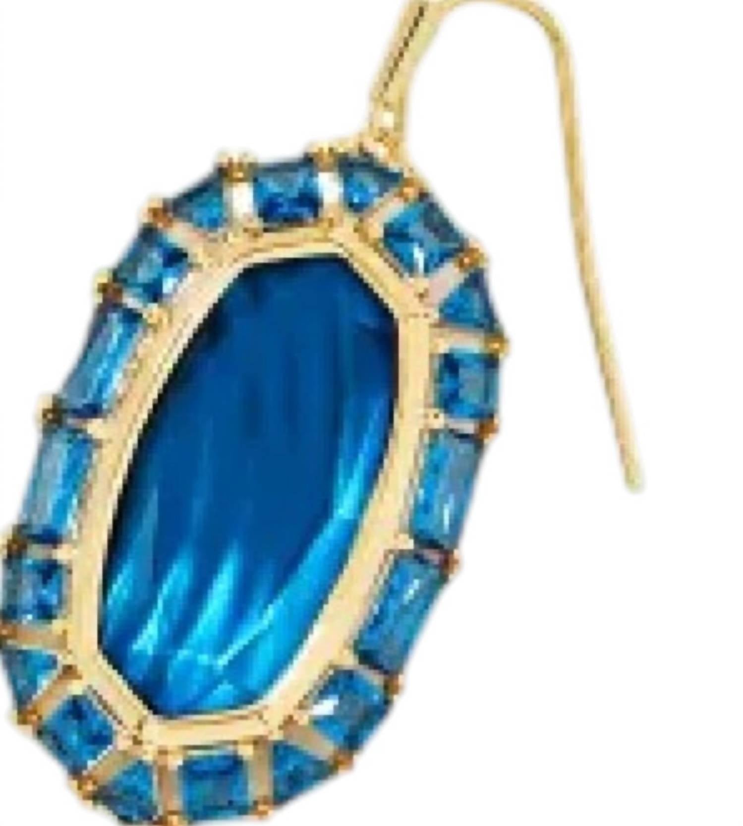 Kendra Scott - Women's Elle Crystal Frame Drop Earrings