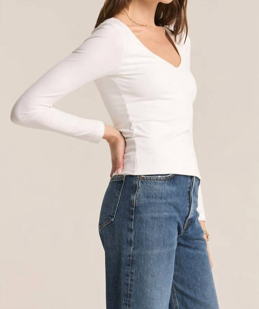 Z Supply - Avala Longsleeve So Smooth Top