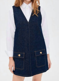 Frame - Pinafore Dress