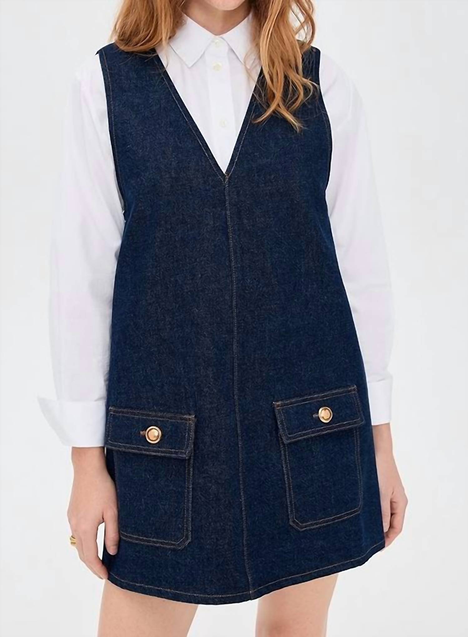 Frame - Pinafore Dress