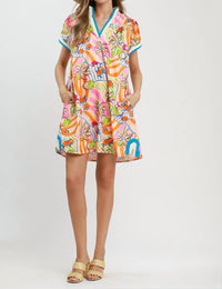 Umgee - Coastal Print Dress