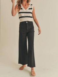 Miou Muse - Peyton Striped Sweater