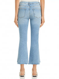 Frame - Le Crop Mini Boot Step Fray Jean