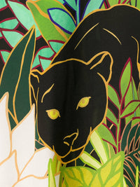 Valentino - Panther In The Jungle Midi Dress
