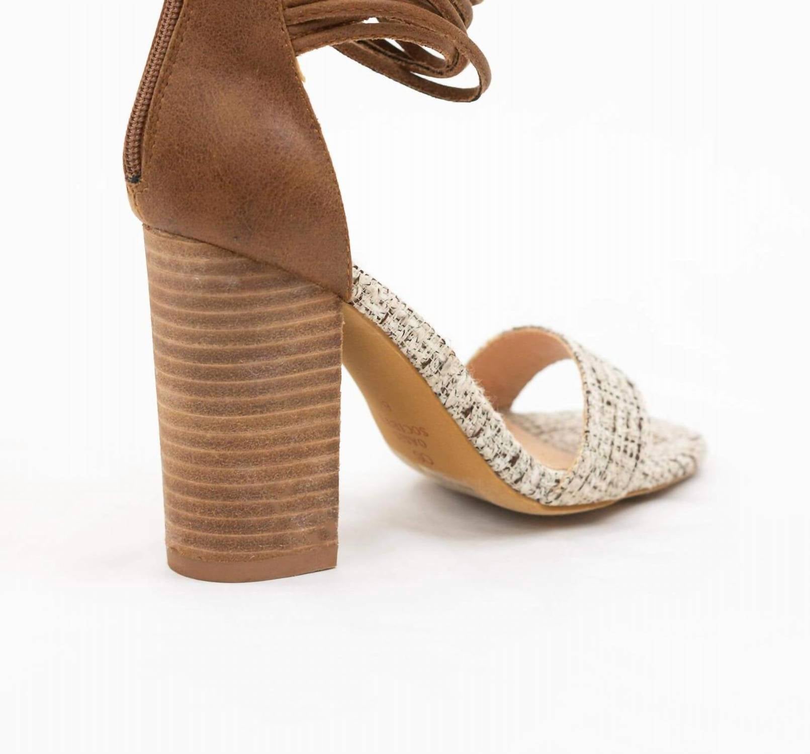 Oasis Society - Women's Blair Suede Tweed Heels