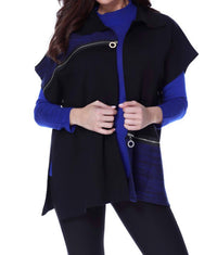 Angel - Zip Detail Poncho