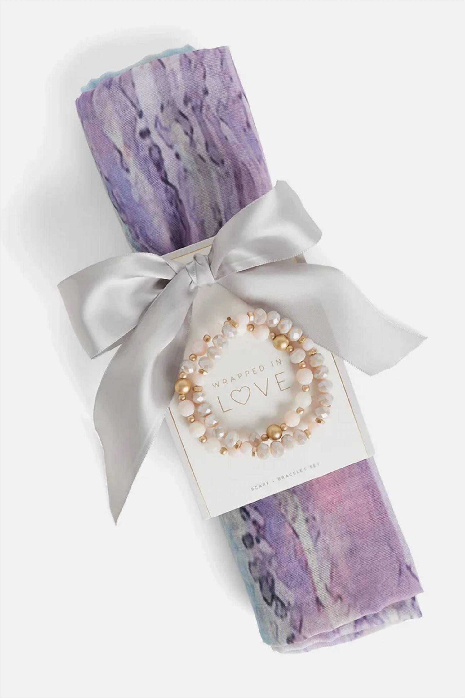 Coco + Carmen - Women's Scarf And Bracelet Set