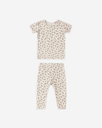 Quincy Mae - Bamboo Short Sleeve Pajama Set