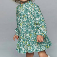 Mayoral - Printed Velvet Dress