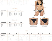 Pq Swim - Embroidered Tie Teeny Bottoms