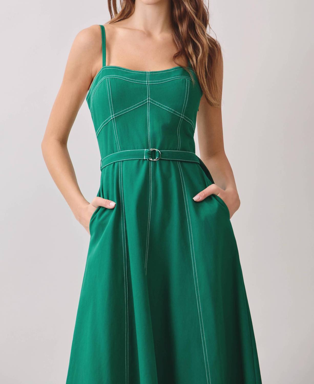 Tcec - Sleeveless Midi Dress