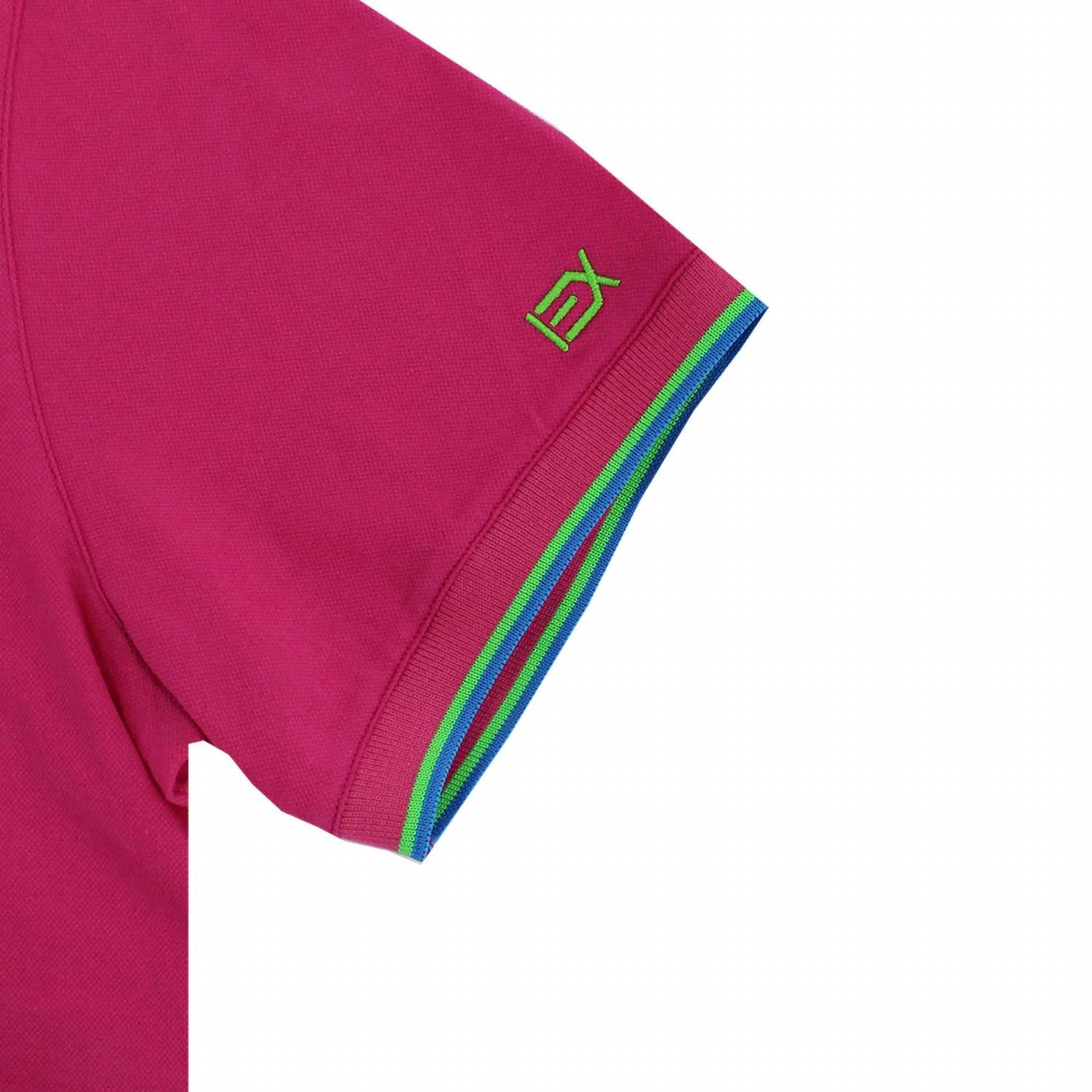 Eight X - Double Sided Multi Colored Striped Collar Polo