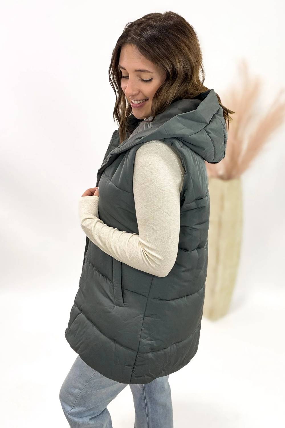 Staccato - Long Puffer Vest
