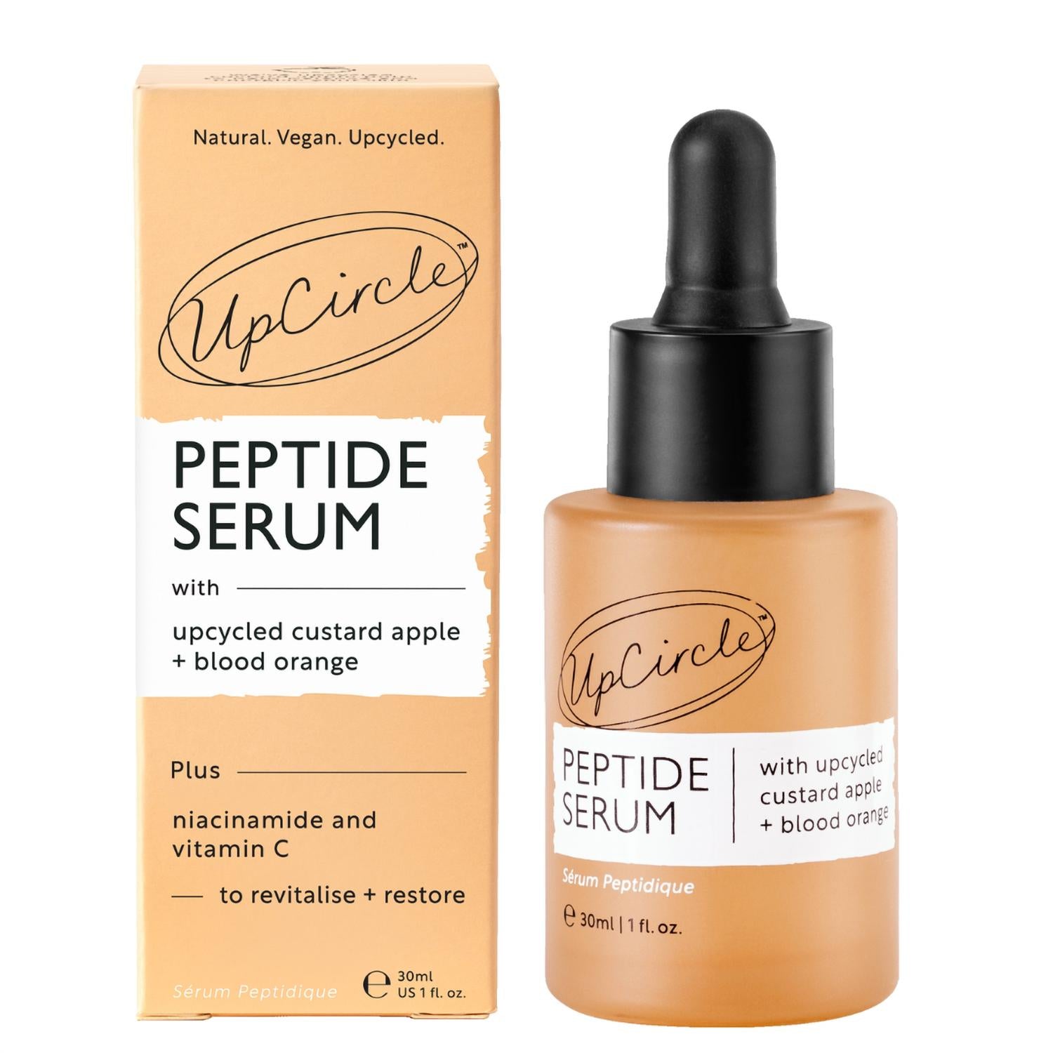 Upcircle - Vegan Anti-aging Collagen Boosting Peptide Serum