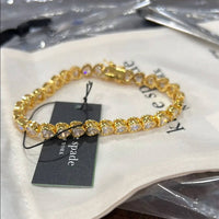 Kate Spade - sweetheart tennis bracelet