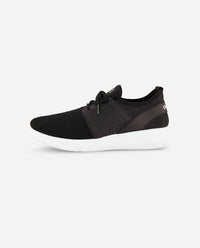 Danskin Women's Enjoy Lace Up Sneaker in black - women's shoe - detail view
