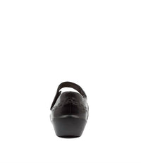 Ziera Women's Gummibear Shoe - Extra Wide in black leather - women's flats - view 4