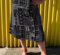 Habitat - Geometric Scrib Tank Dress