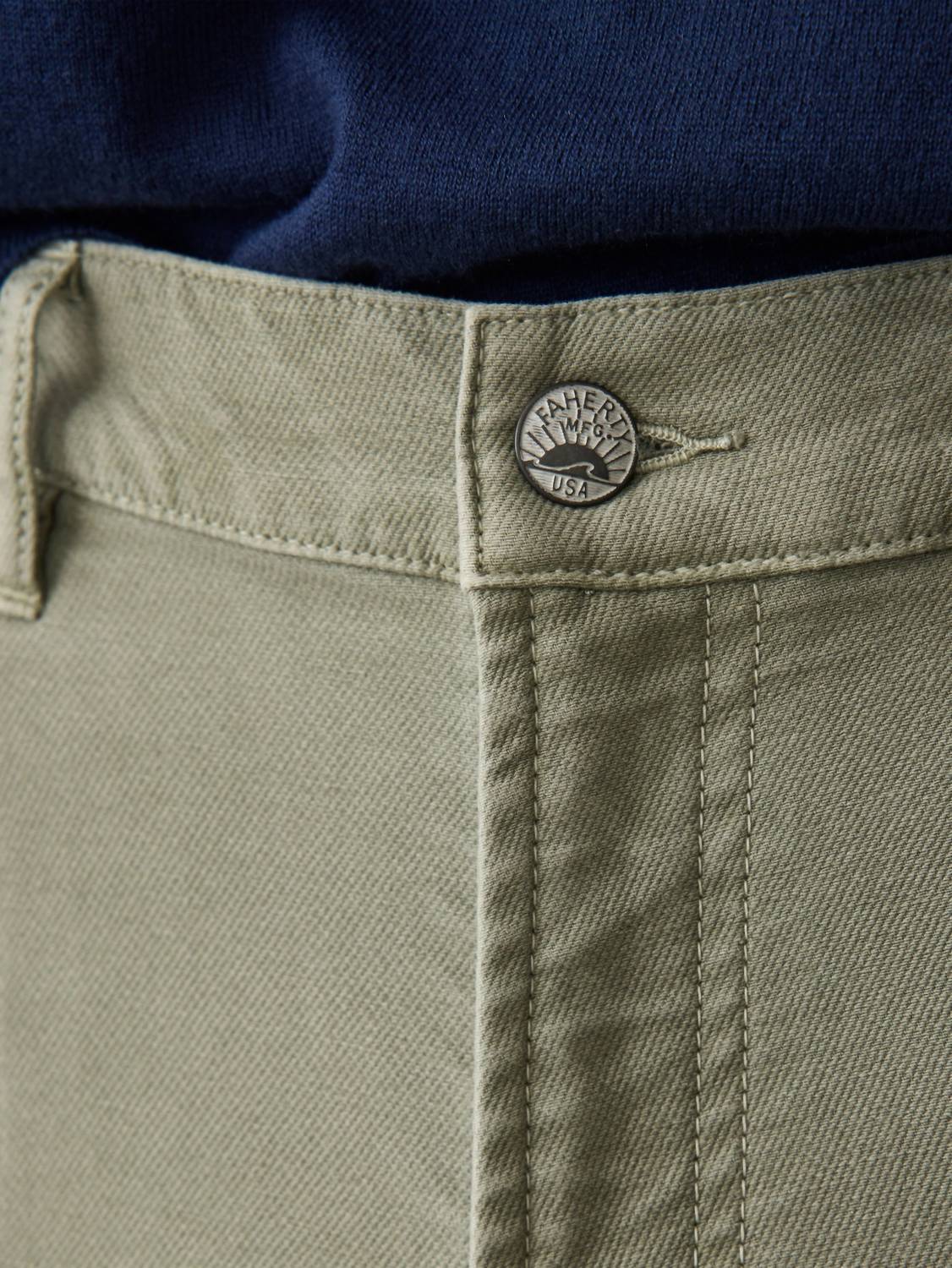 Faherty - Stretch Terry 5-pocket Pant