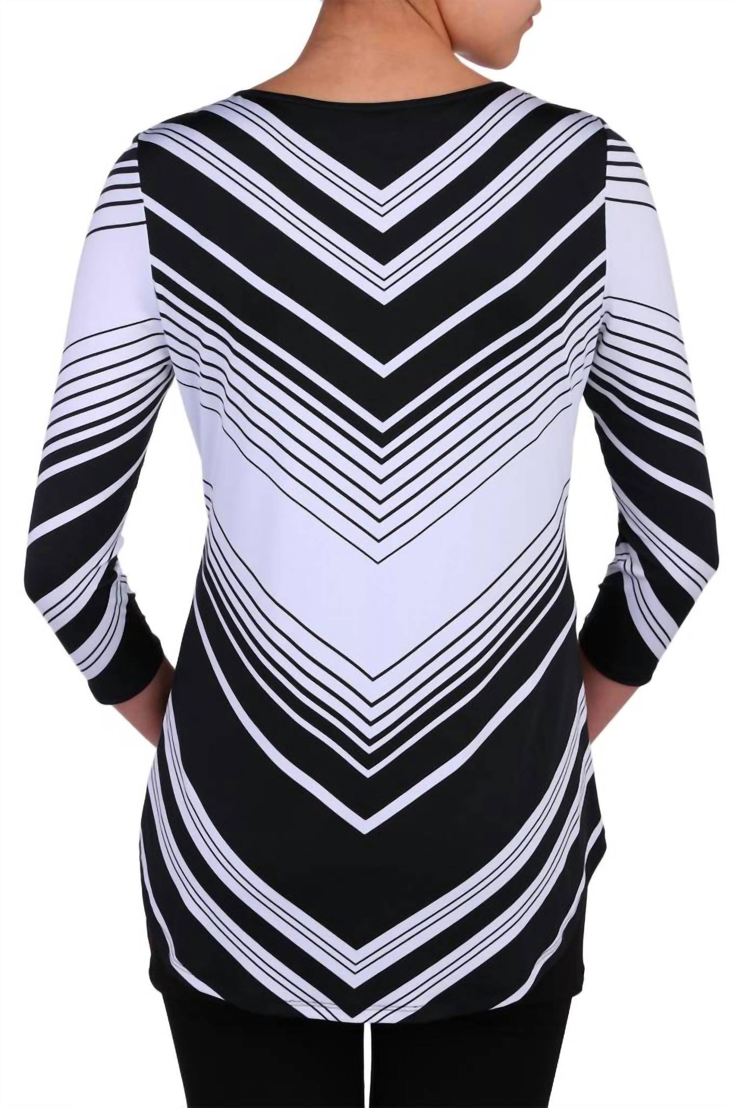 Peter Nygard - Double Layer Tunic Top