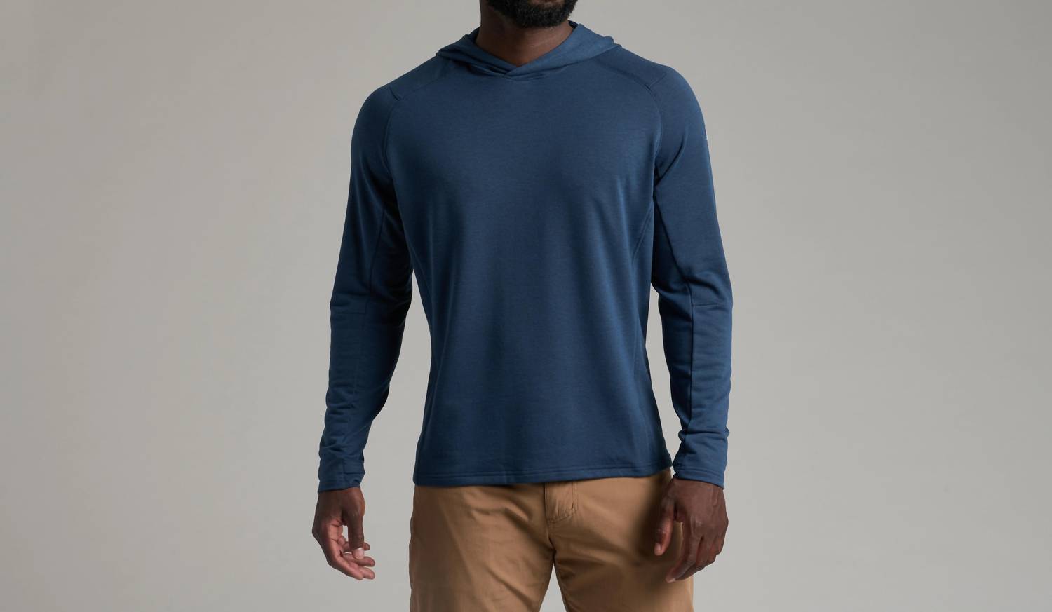 KUHL Influx Hoody in blue ink - men's shirt