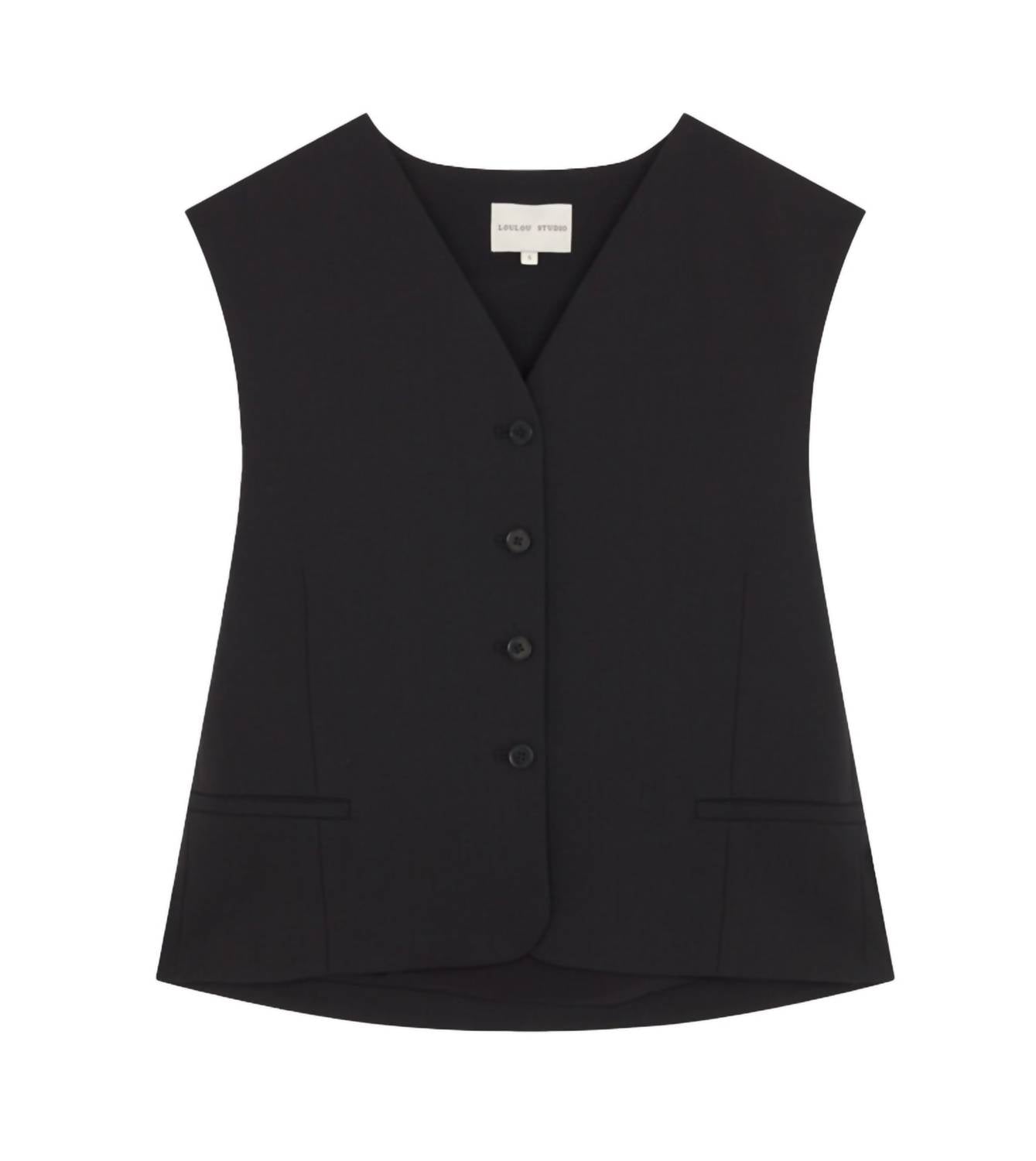 Loulou Studio - Teora Sleeveless Vest