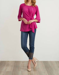 Joseph Ribkoff - Gathered Tie Tunic