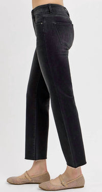 Risen - Tennessee Mid Rise Straight Jeans