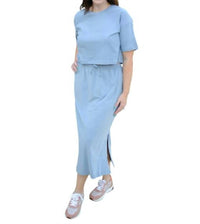 WISHLIST Cool Slate Set in blue - women's skirt