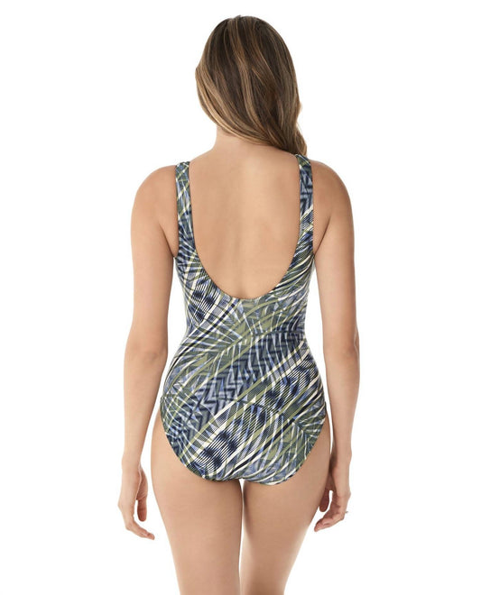 Miraclesuit - Embellished Charmer One Piece Swimsuit