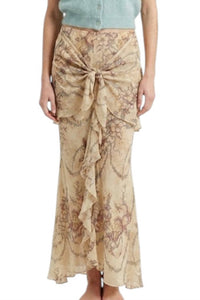Anna Sui - Spirit Bloom Chiffon Skirt