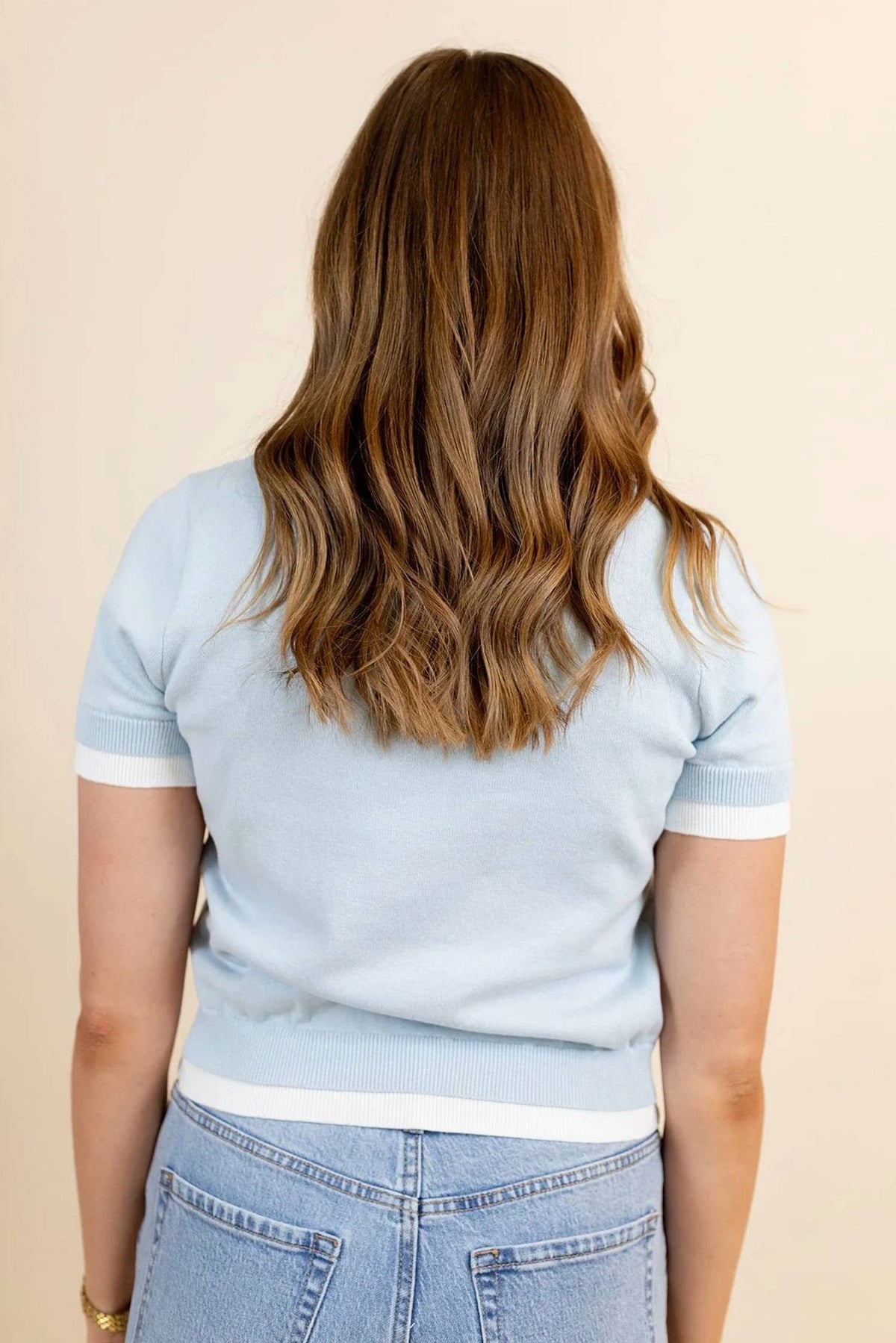Polagram - Victoria V-neck Top