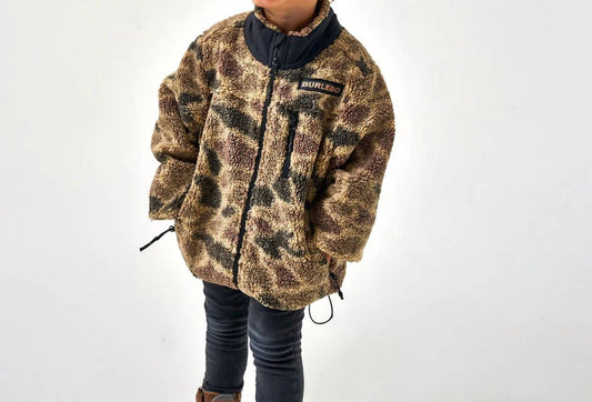 Burlebo - Youth Sherpa Full Zip Jacket