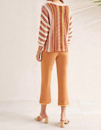 Tribal - Cotton Knit Sweater