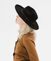 Gigi Pip - Luca Pencil Brim Teardrop Fedora