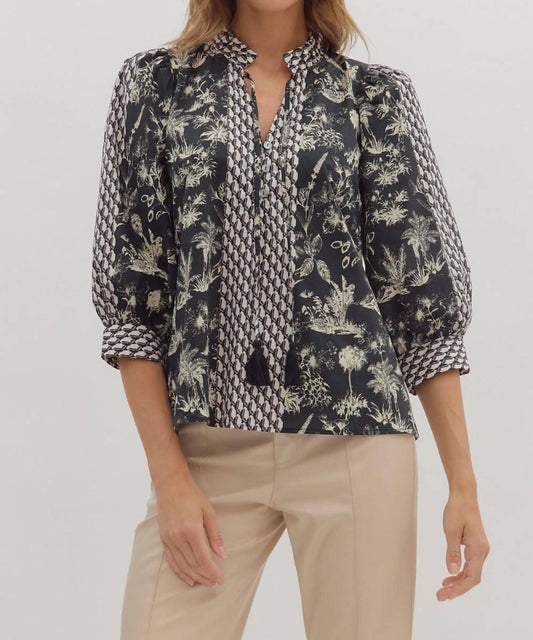 Entro - Botanical Blouse