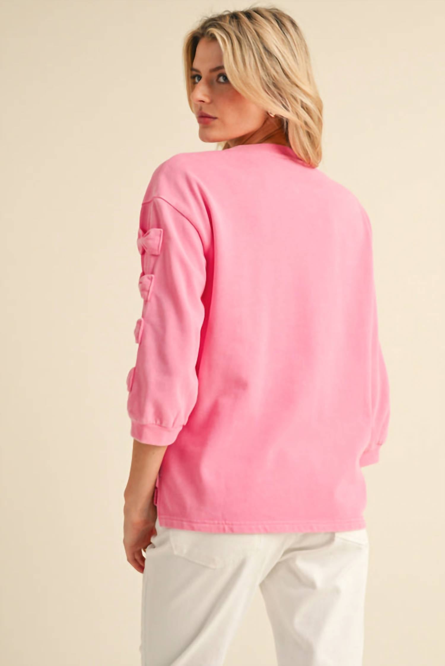 Jodifl - Liz Bow Detail Top