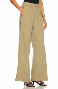 Rag & Bone - Sofie Wide Leg Chino Trousers