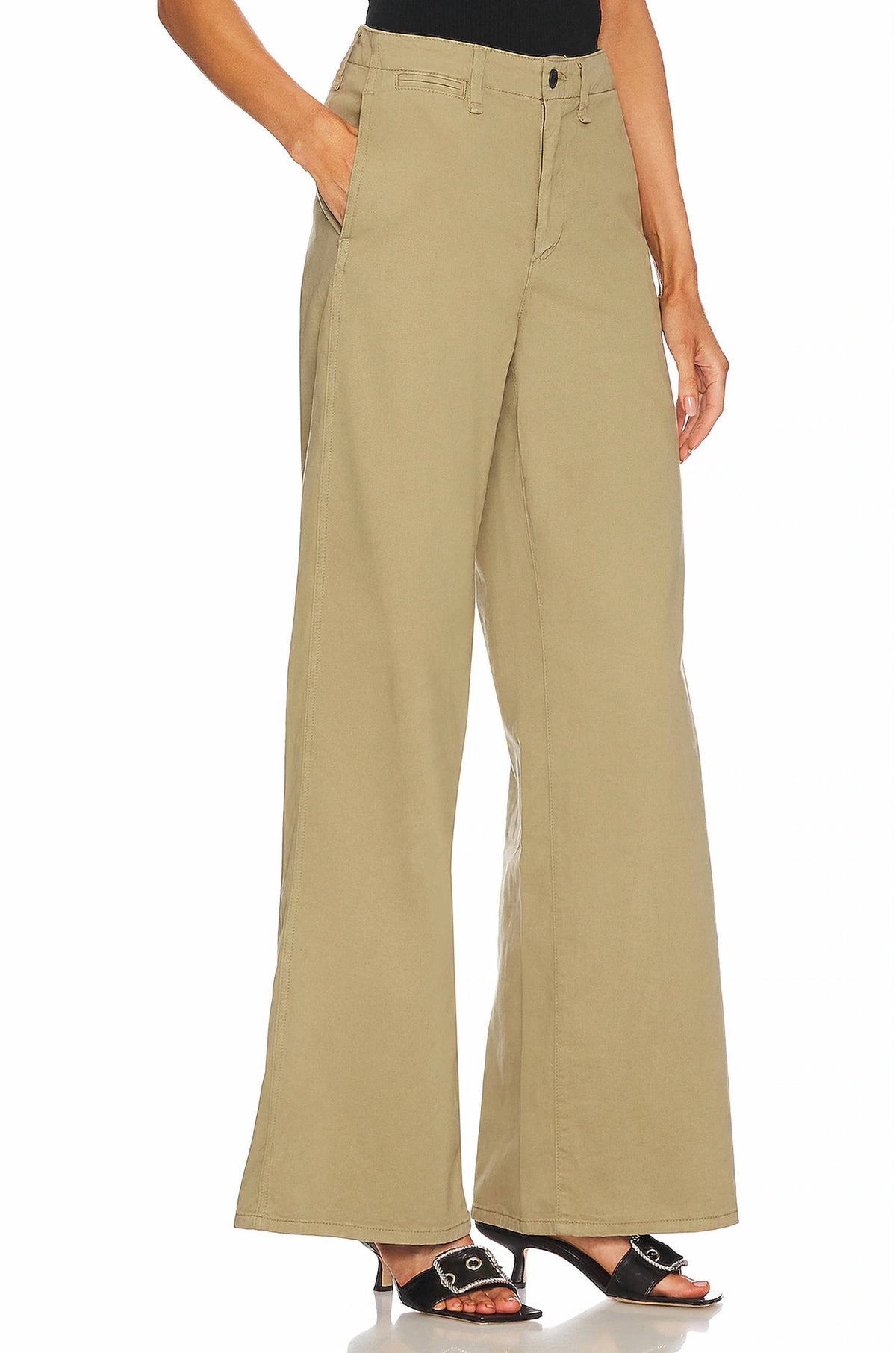 Rag & Bone - Sofie Wide Leg Chino Trousers