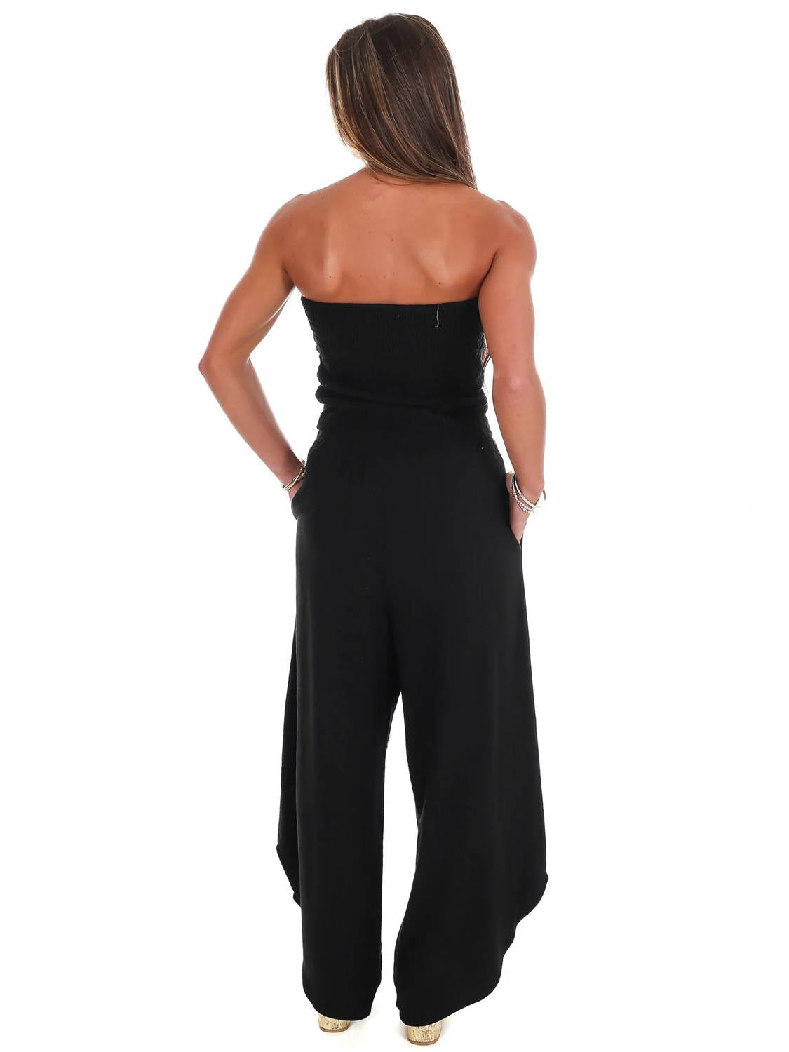 Wasabi + Mint - Women's Sandy Shores Linen Tube Top