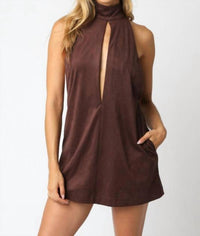 Olivaceous - Gina Halter Dress