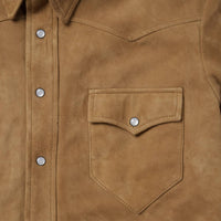 Stetson - Men's Suede Leather Shirt Jacket