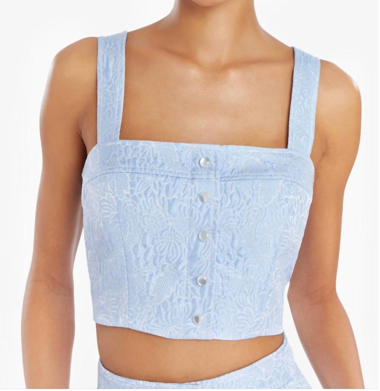 Amanda Uprichard - Spade Remington Brocade Top