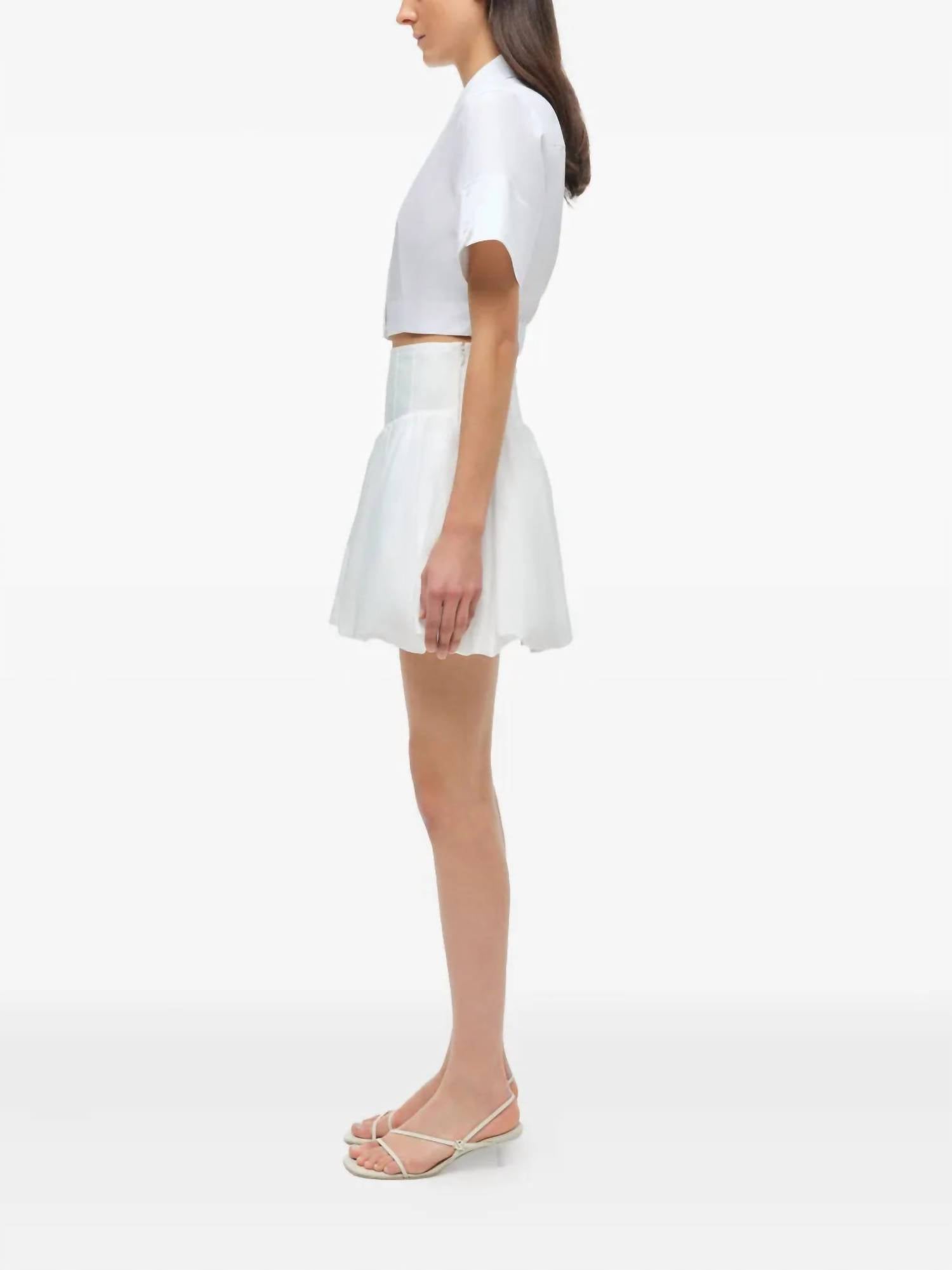 Simkhai - Pippa Cotton Mini Skirt