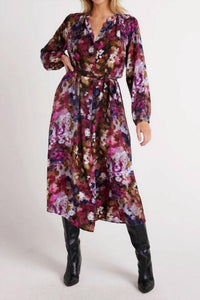 Bella Dahl - Long Sleeve Raglan Midi Dress
