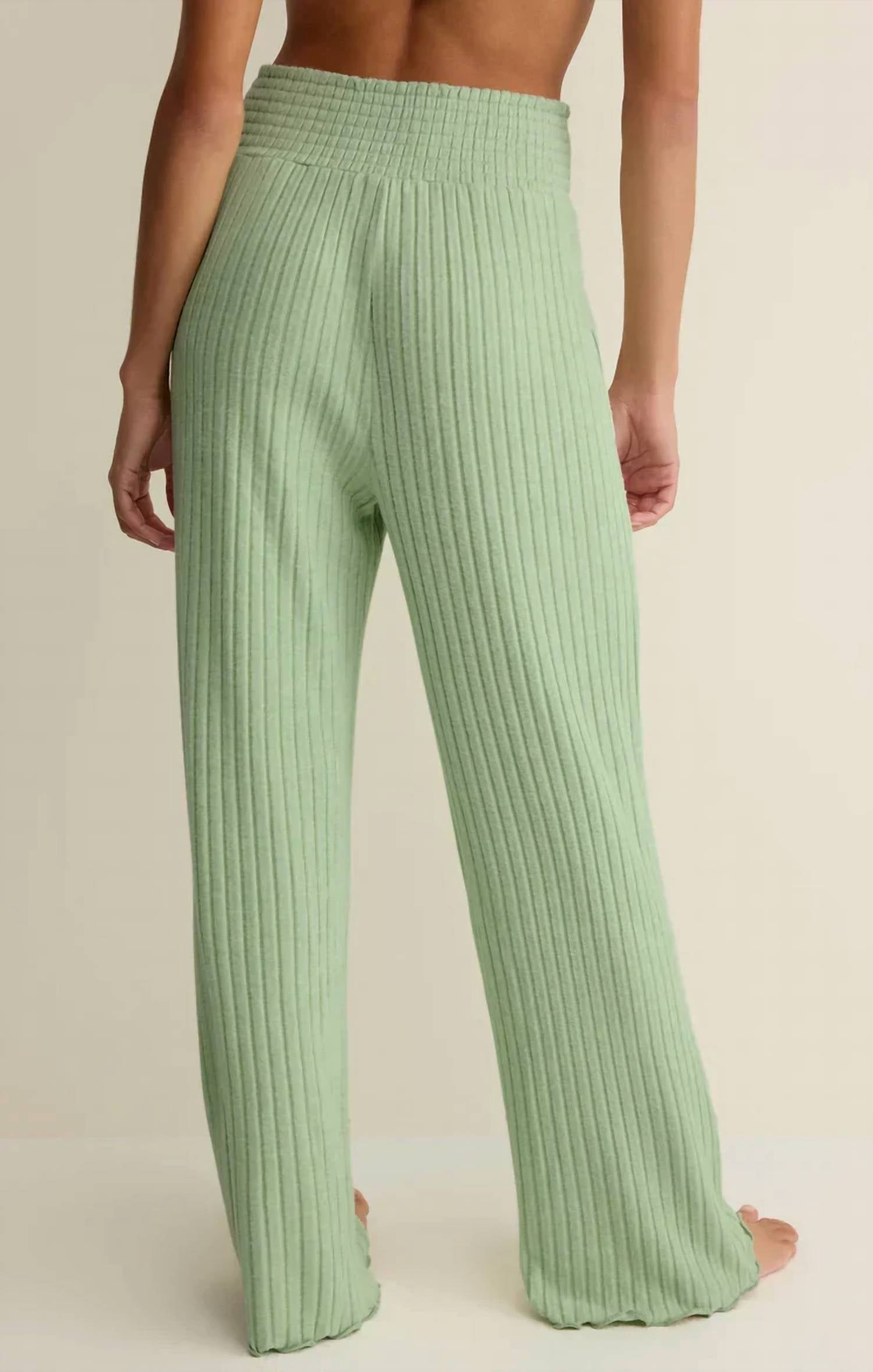 Z Supply - Dawn Smocked Silky Rib Pant