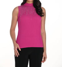 Frank Lyman - High Neck Knit Top