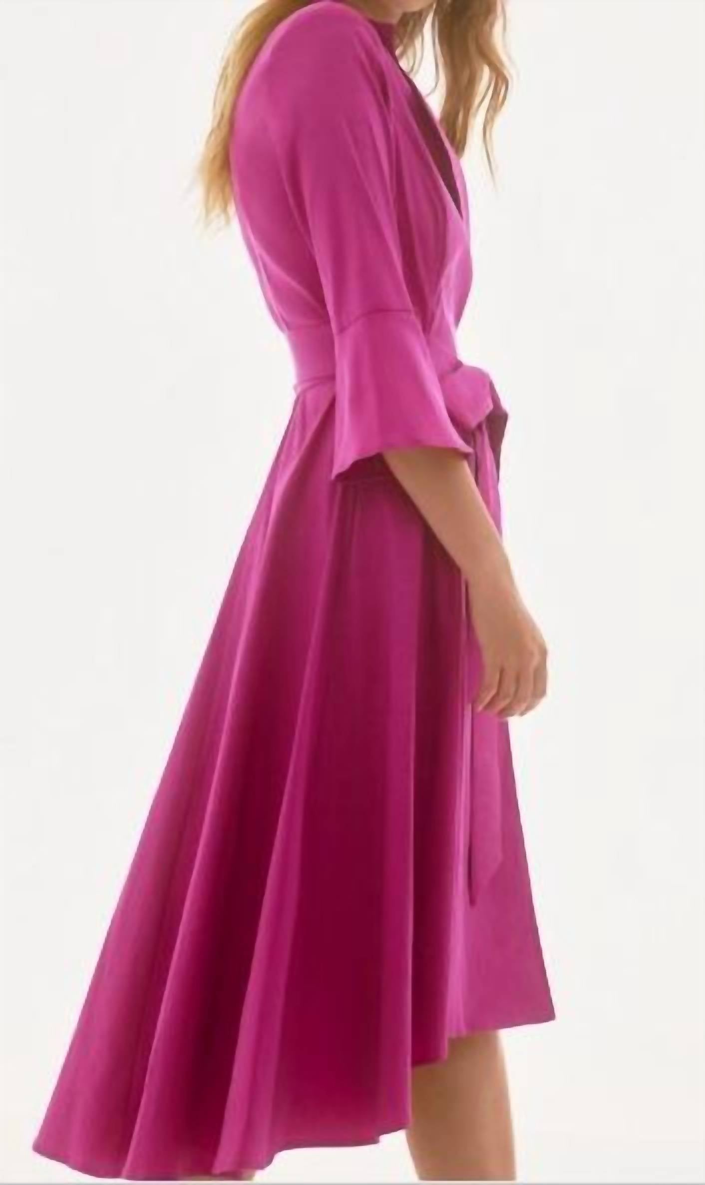 Joseph Ribkoff - Wrap Dress with Bow