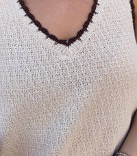 Z Supply - Yessina Whipstitch V-neck Tank Top