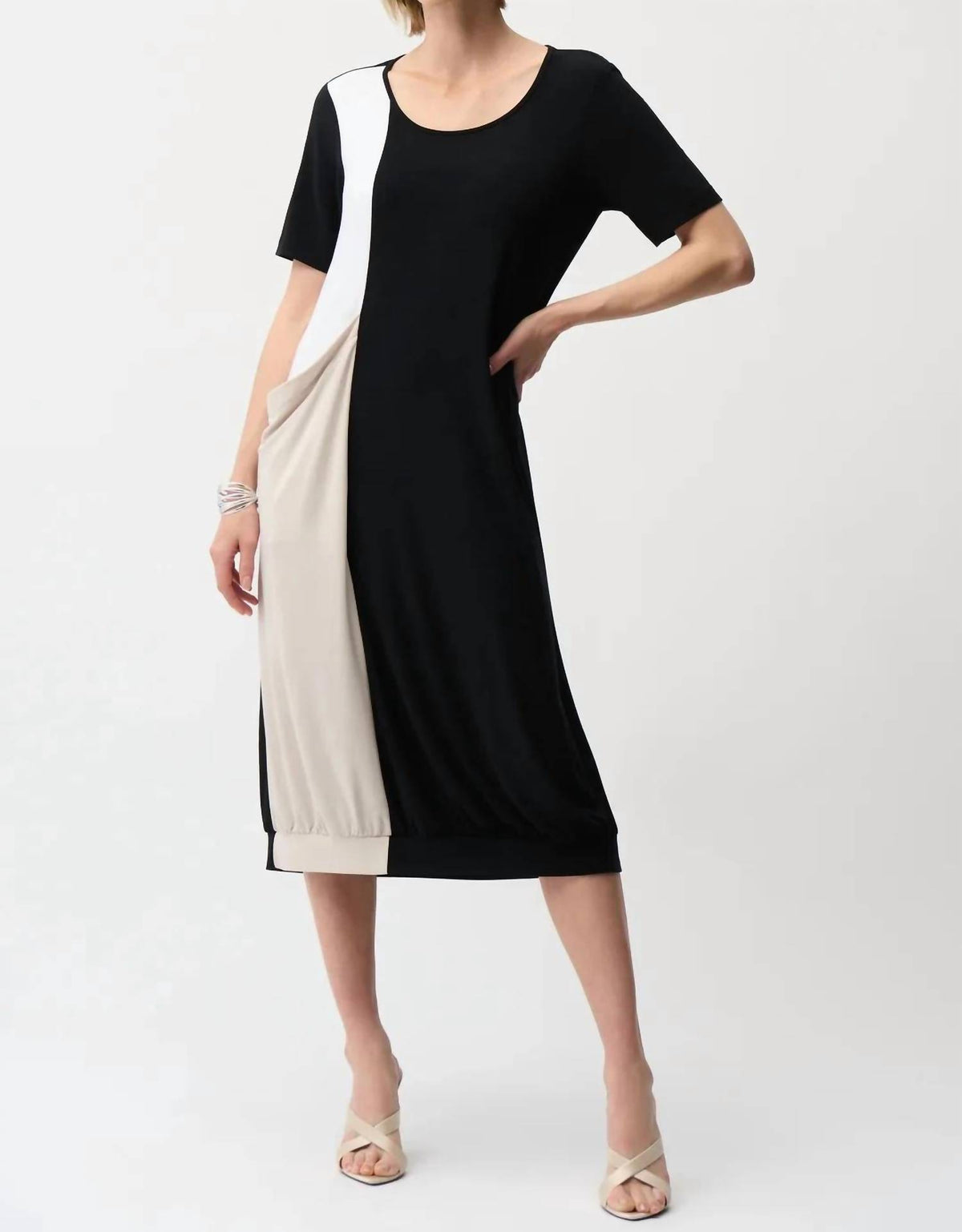 Joseph Ribkoff - Color Block Cocoon Dress